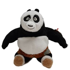🍒4 for $20🍒 TY Original Beanie Babies Po Kung Fu Panda Plush Soft Kids Toy